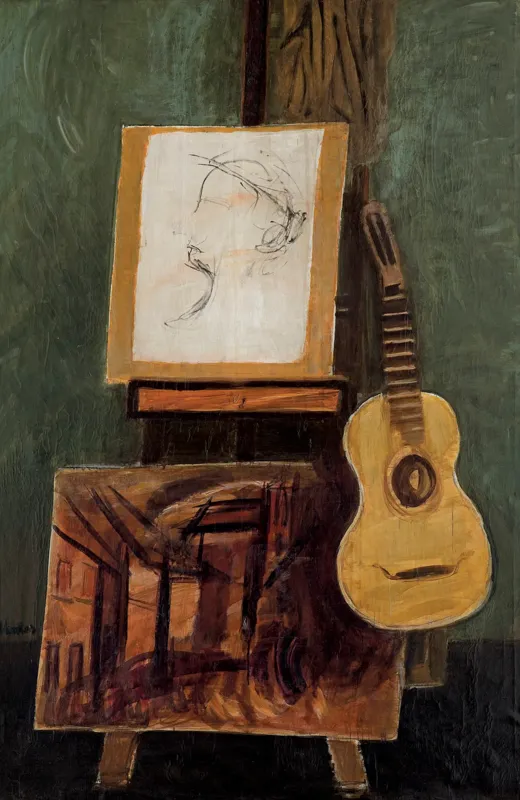 Zygmunt Menkes, MARTWA NATURA ZE SZTALUGAMI, lata 20. XX w.