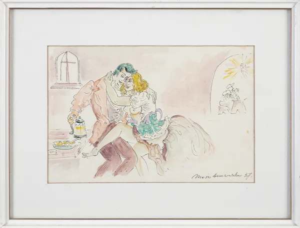 Maja (Maria) Berezowska, ROMANTYCZNA PARA, 1957