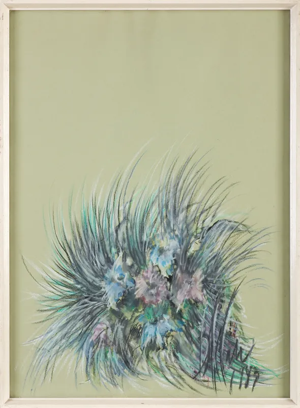 Bożena Wahl, Kwiaty, 1983