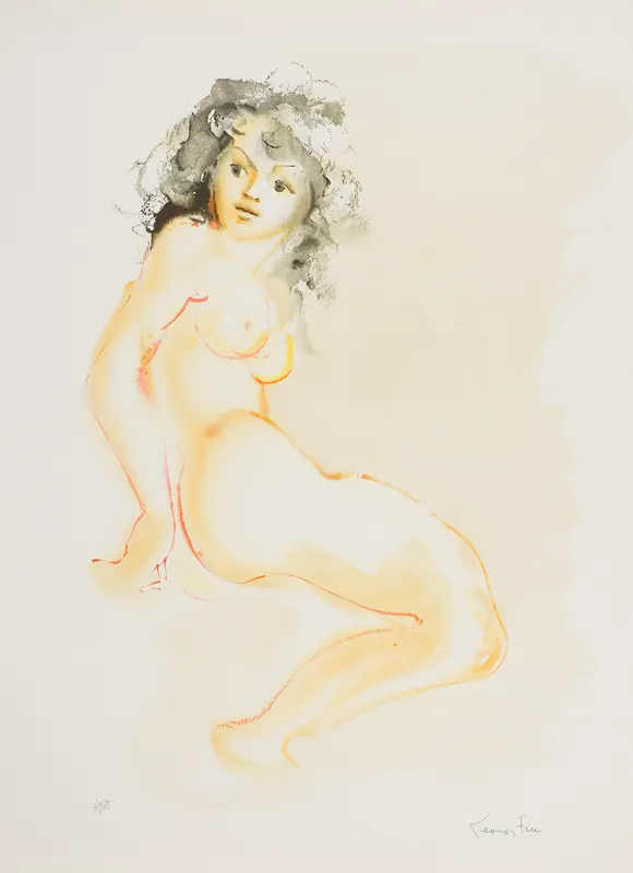 Leonor Fini, ZACIEKAWIONA, OK. 1970