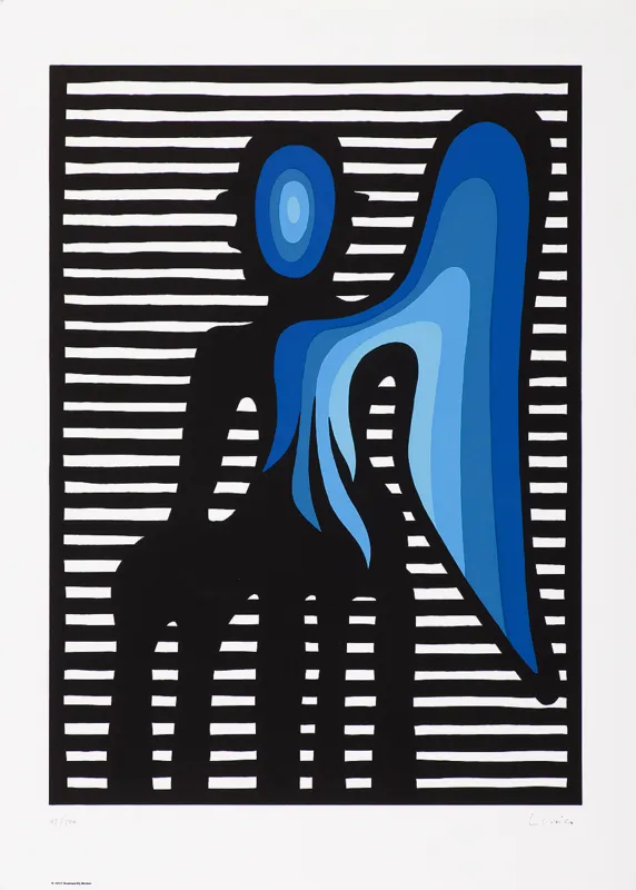 Jan Lenica, BŁĘKITNY ANIOŁ, 1971