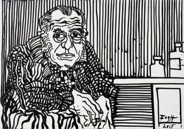 Andrzej Fogtt, Portret Kazimierza Mikulskiego, 2015