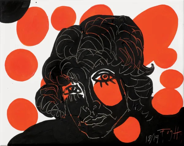 Andrzej Fogtt, Portret Aliny Szapocznikow, 2015