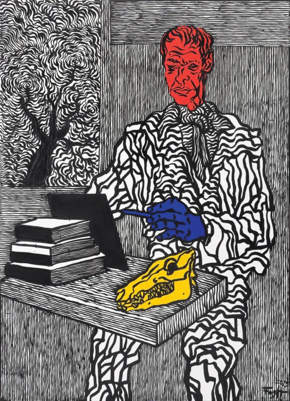 Andrzej Fogtt, Portret Franciszka Starowieyskiego, 2015