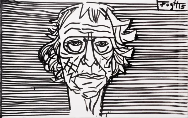 Andrzej Fogtt, Portret Romana Opałki, 2015