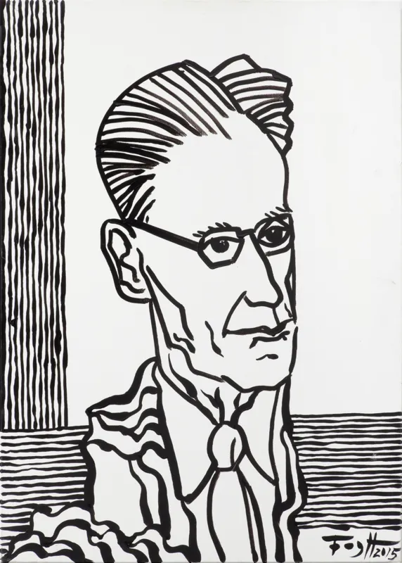 Andrzej Fogtt, PORTRET JÓZEFA CZAPSKIEGO, 2015