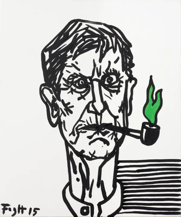 Andrzej Fogtt, Portret Tadeusza Dominika, 2015