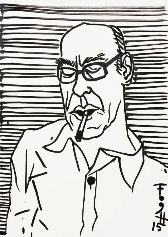 Andrzej Fogtt, Portret Henryka Tomaszewskiego, 2015