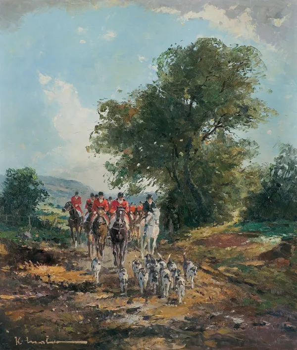 Karl Mohr, Polowanie par force