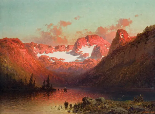 Aleksander Świeszewski, ZACHÓD SŁOŃCA, ok. 1886