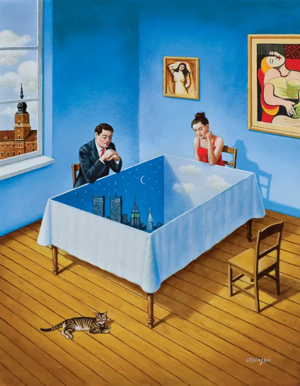 Rafał Olbiński, PAMIĘTAJĄC NOWY JORK, 2004