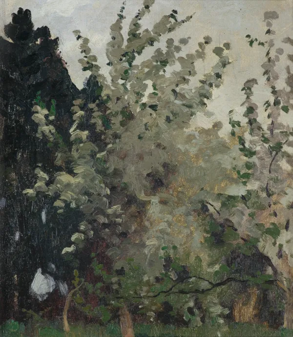 Ferdynand Ruszczyc, KWITNĄCE JABŁONIE, 1901