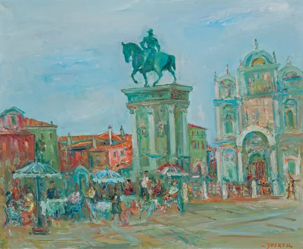 Jakub (Jacques) Zucker, WENECJA, CAMPO SANTI GIOVANNI E PAOLO