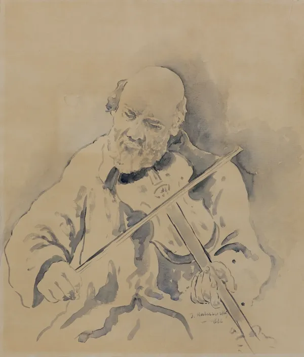 Jacek Malczewski, SKRZYPEK, 1882