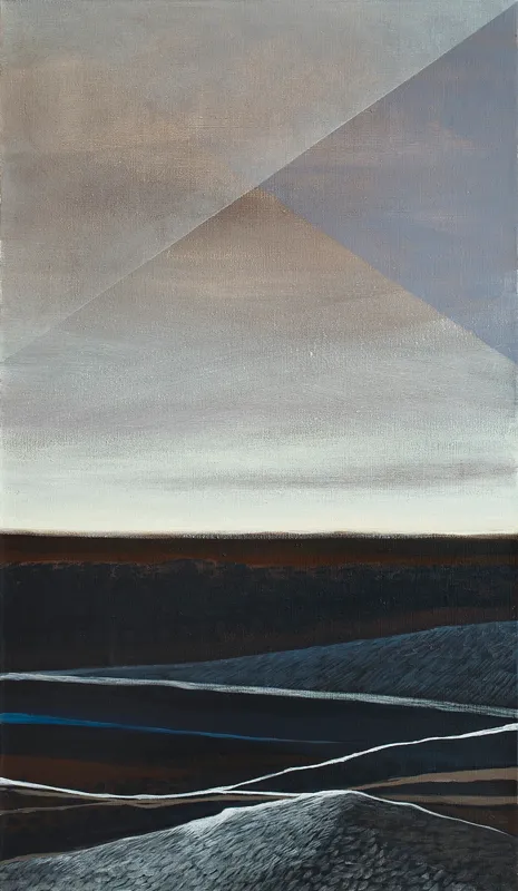 Monika Stolarska, KOMPOZYCJA NR 3 Z CYKLU "POMIĘDZY", 2016