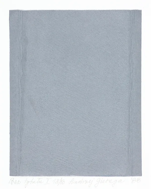 Andrzej Gieraga, BEZ TYTUŁU, 1988