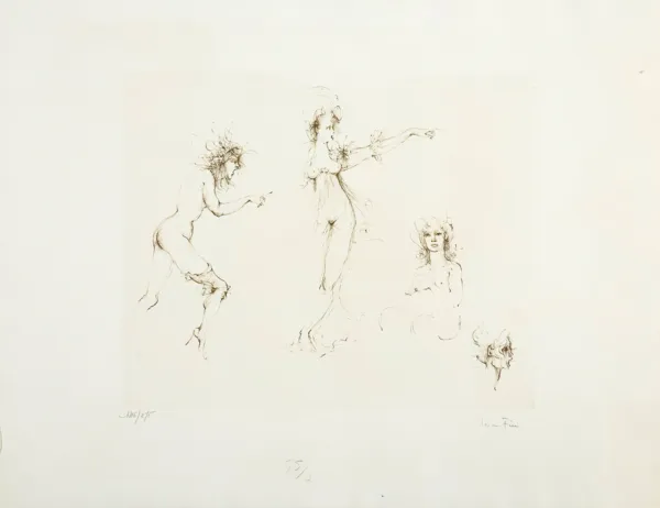 Leonor Fini, SZKICE KOBIET