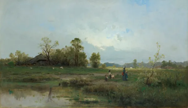 Zygmunt Sidorowicz, NA PRZECHADZCE. SPACER, 1880