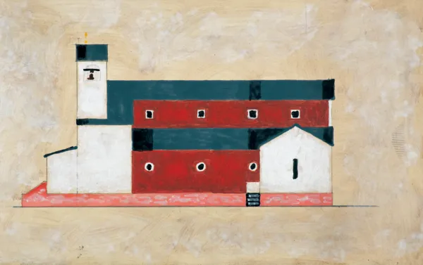 Jerzy Nowosielski, CERKIEW W BIAŁYM BORZE, ok. 1992