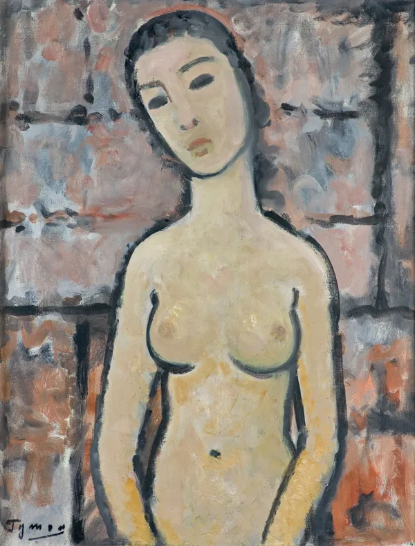 Tymon Niesiołowski, AKT NA SZARYM TLE, ok. 1960