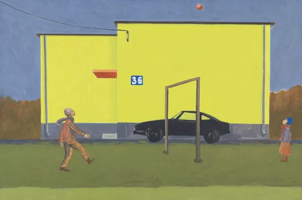 Jarosław Modzelewski, ŻÓŁTY DOM, 2001