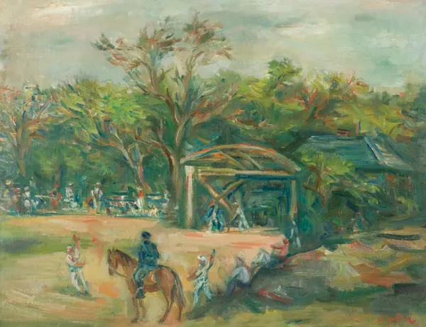 Jakub (Jacques) Zucker, SCENA W PEJZAŻU