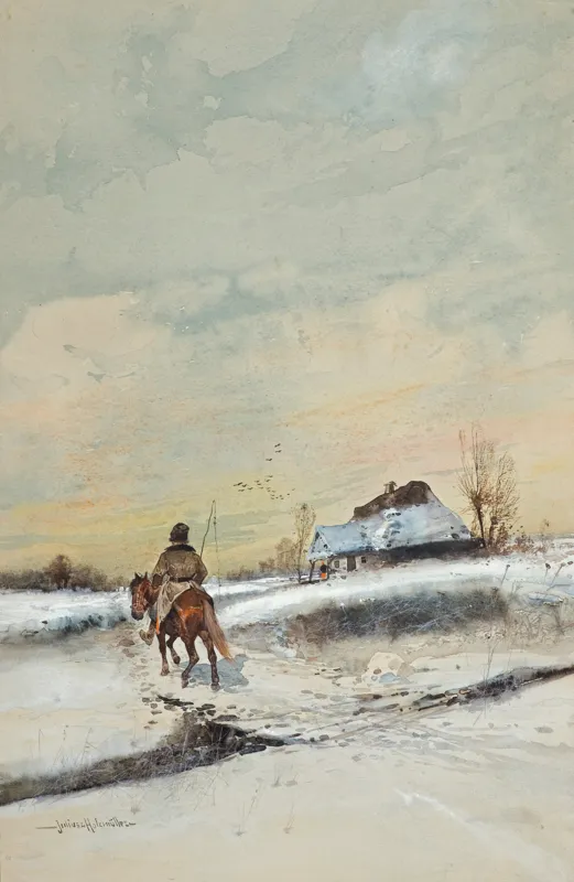 Juliusz Holzmüller, POWRÓT DO DOMU