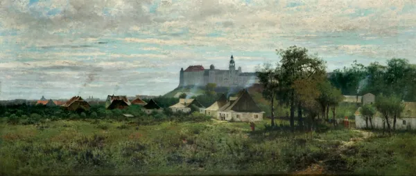 Władysław Aleksander Malecki, ZAMEK KRÓLEWSKI W KRAKOWIE, 1873