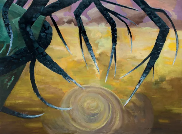 Rafał Malczewski, KRZEW GOREJĄCY, 1956