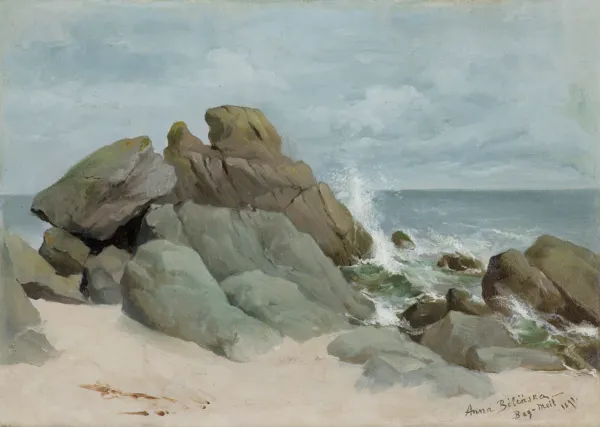 Anna Bilińska - Bohdanowiczowa, PEJZAŻ Z BEG-MEIL, 1891