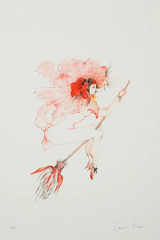 Leonor Fini, DZIEWCZYNA NA MIOTLE