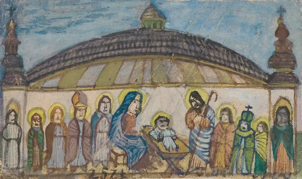 Nikifor Krynicki, POKŁON TRZECH KRÓLI