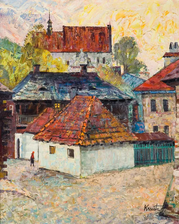 Franciszek Kmita, MAŁY RYNEK W KAZIMIERZU, 1984