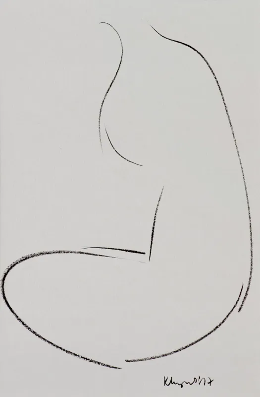 Małgorzata Kleyna-Sobczak, SIEDZĄCA, 2017