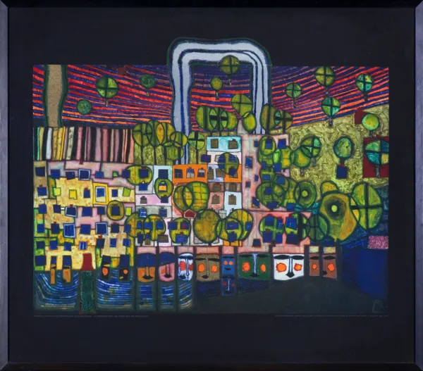 Friedensreich Hundertwasser, ALEJA LWÓW – TRZECIA SKÓRA, 1981-87