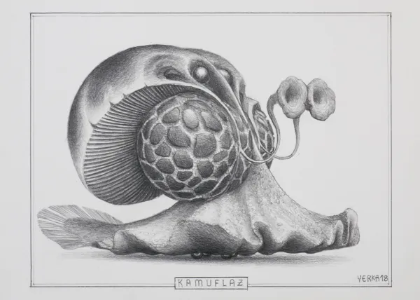 Jacek Yerka, KAMUFLAŻ, 2018