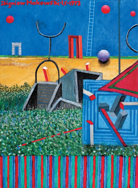 Zbigniew Makowski, ET LEVAVI OCULOS MEOS, ET VIDI, 1973