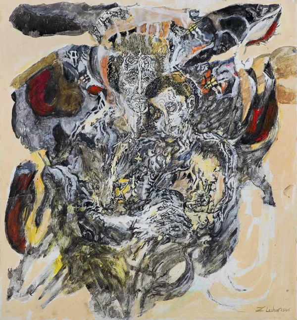 Zdzisław Lachur, DWIE POSTACI, 1986