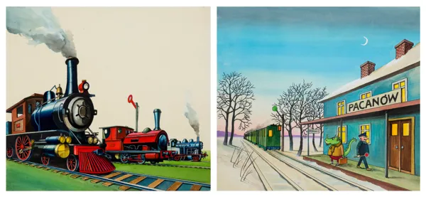 Marek Pietrzak, ILUSTRACJA DO KSIĄŻKI PODRÓŻ PANA SMOKA