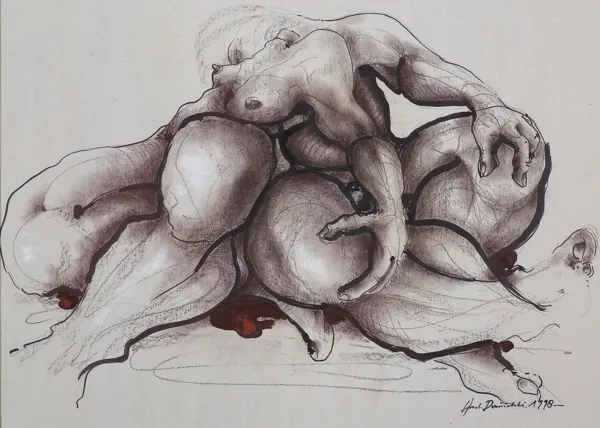 Andrzej Domżalski, Śniadanie na trawie, 1998