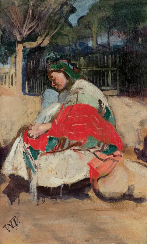 Włodzimierz Tetmajer, WIOSNA. ZAGRODY, przed/lub 1911