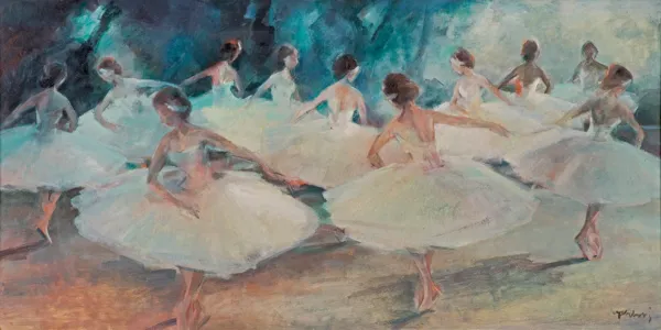 Miloslava Vrbova-Štefková, JEZIORO ŁĄBĘDZIE