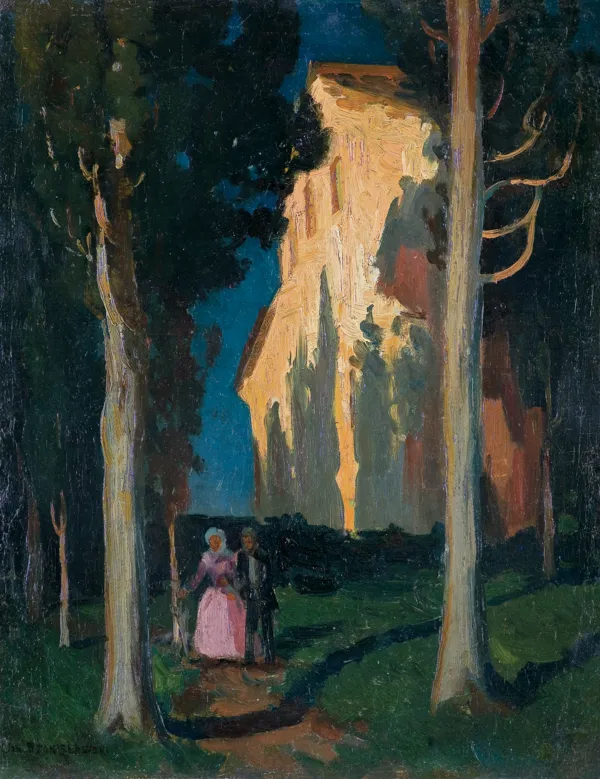 Jan Stanisławski, CYPRYSY. SAN MINIATO, 1903-1904