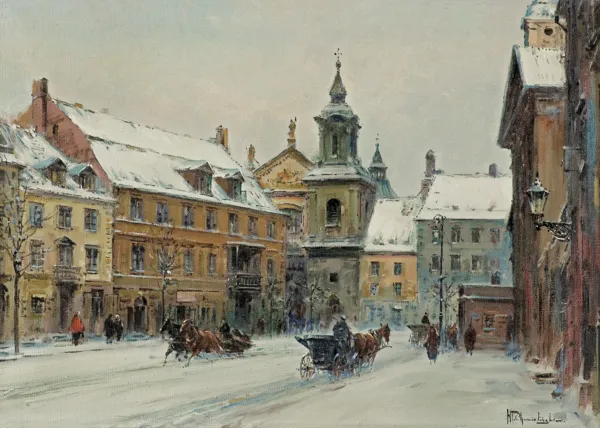 Władysław Chmieliński (Stachowicz), WARSZAWA, ULICA DŁUGA W STRONĘ FRETA