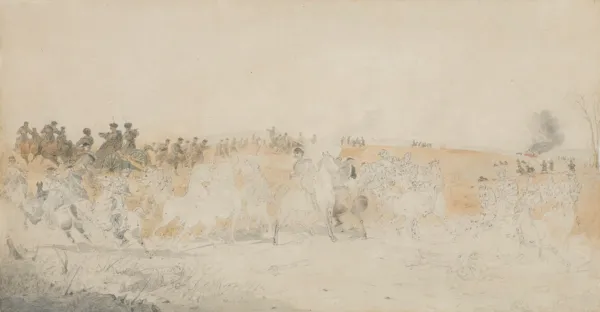 Artur Grottger, BITWA, ok. 1852-1854