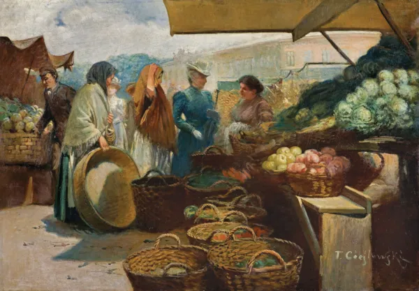 Tadeusz Cieślewski, TARG ZA ŻELAZNĄ BRAMĄ