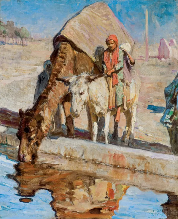 Adam Styka, PRZY STUDNI