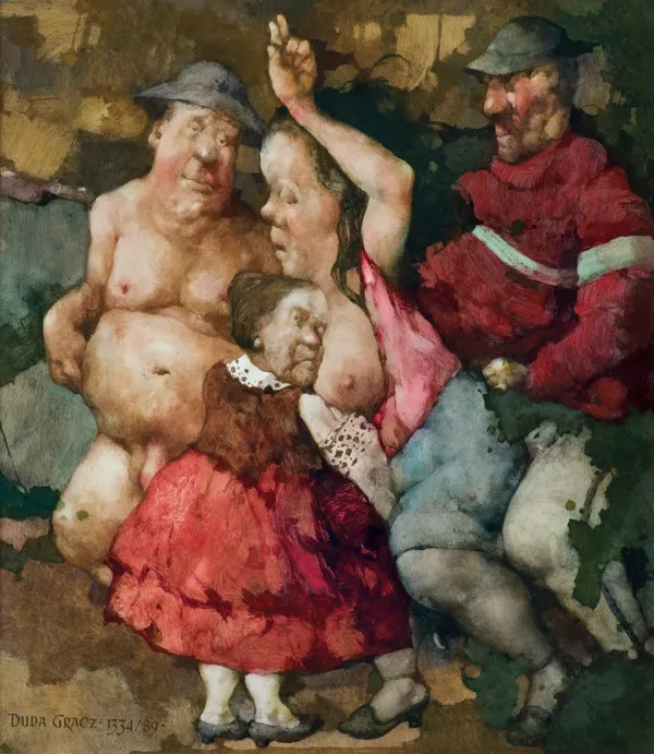 Jerzy Duda Gracz, OBRAZ 1334, 1989