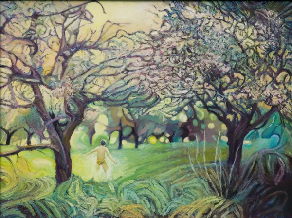 Joanna Śmielowska, Wiosna w sadzie, 2019