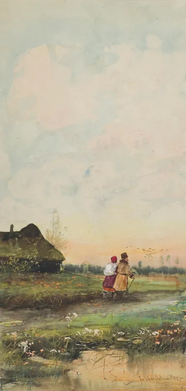 Juliusz Holzmüller, IDĄC PRZEZ WIEŚ